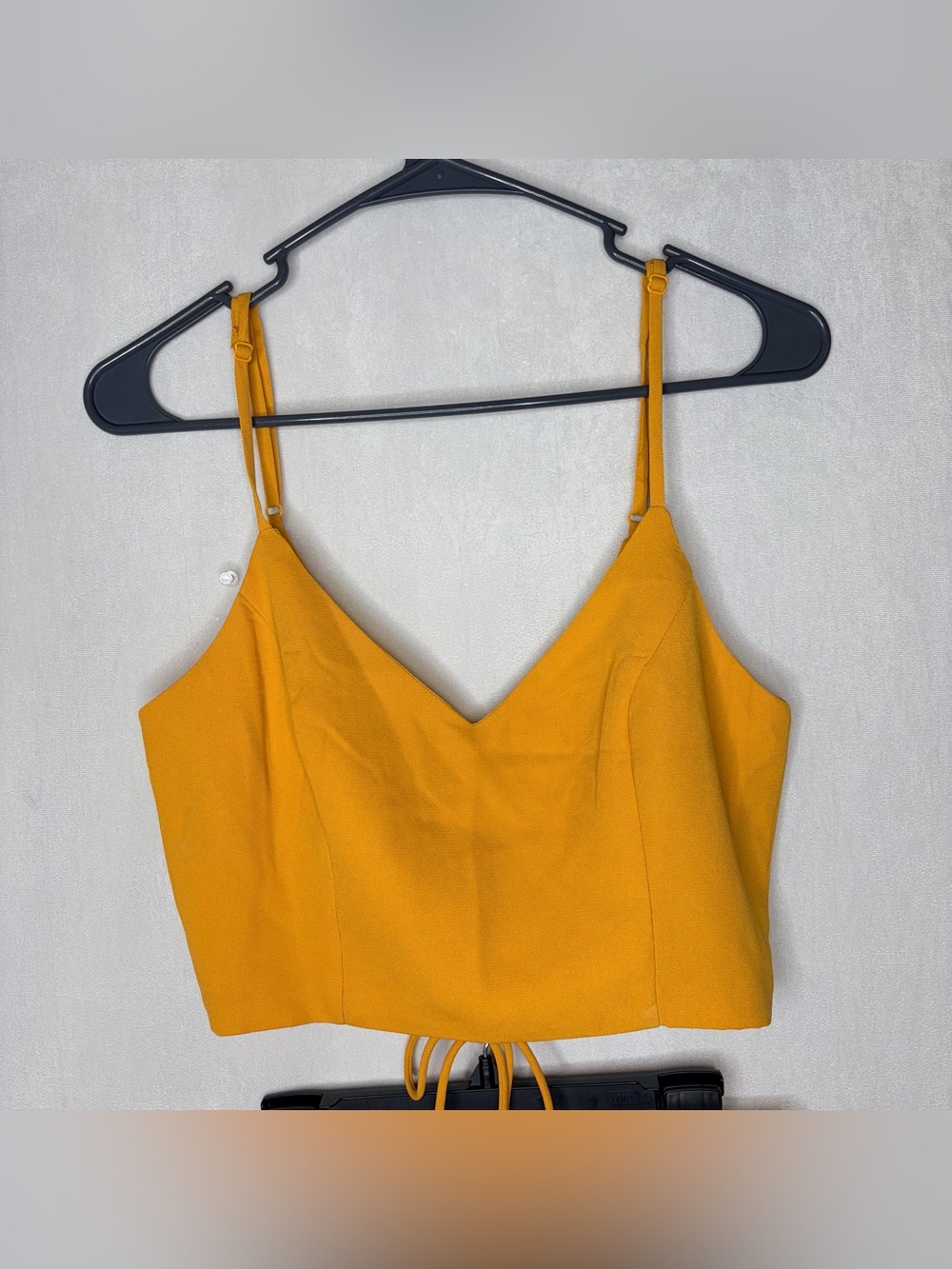 Lulu’s Out Tonight Mustard Yellow Two Piece Jumpsuit - Picture 5 of 10